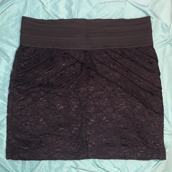 XL Wet Seal Layered Lace Bodycon Mini - Picture 2 of 11
